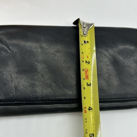 Fossil Black Leather Vintage Standard Size Wallet - Picture 10 of 10